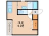 リブレア南福岡 1Rの間取り