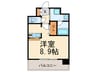 エンクレスト博多Ｒｅｙ(305) 1Rの間取り