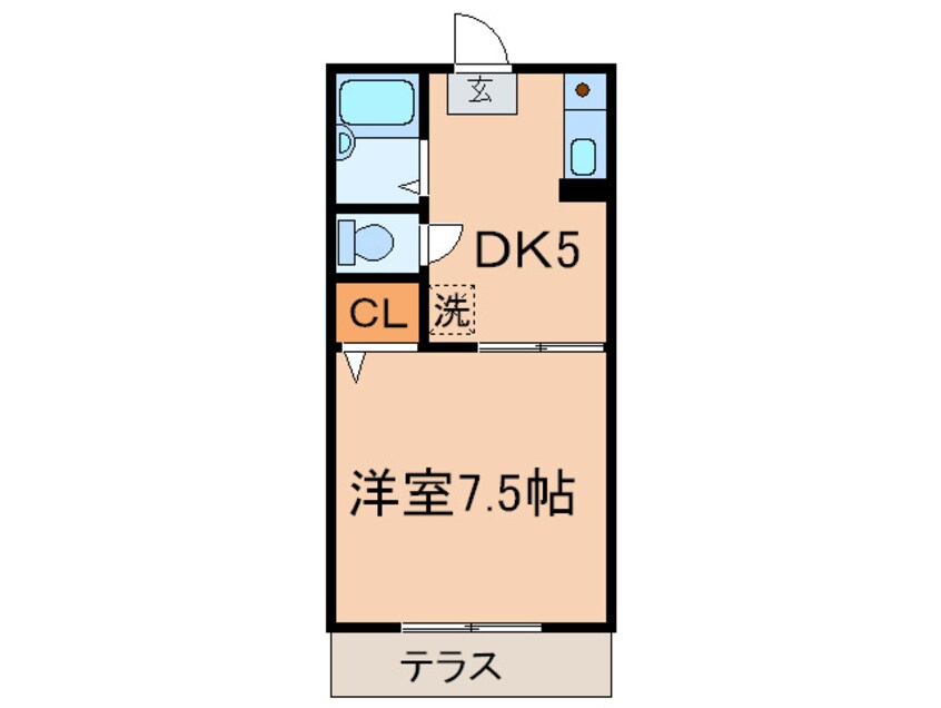 間取図 ヴェルディ高須