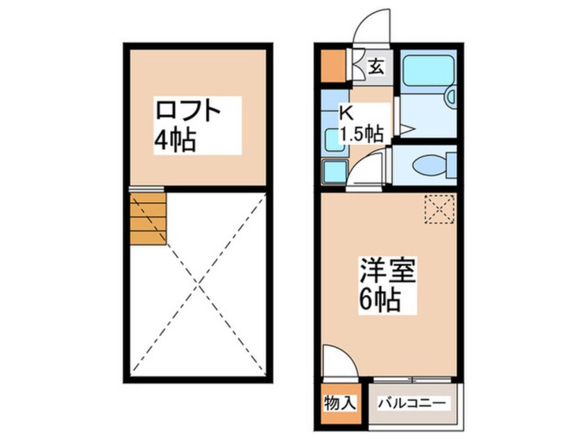 間取図 もくせい館