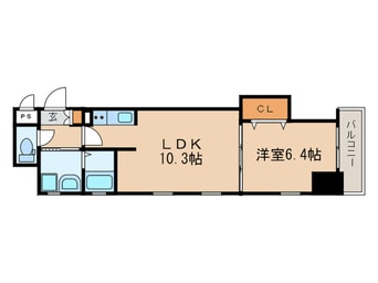 間取図 ﾃﾞｻﾞｲﾅｰﾌﾟﾘﾝｾｽ･ﾘﾊﾞｰｻｲﾄﾞ