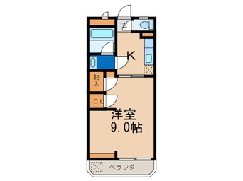 間取図 エスポア－ル香住ヶ丘
