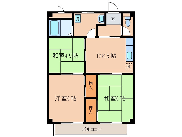 間取り図 リバーサイド荒津