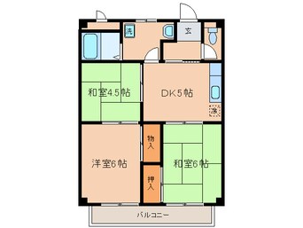 間取図 リバーサイド荒津