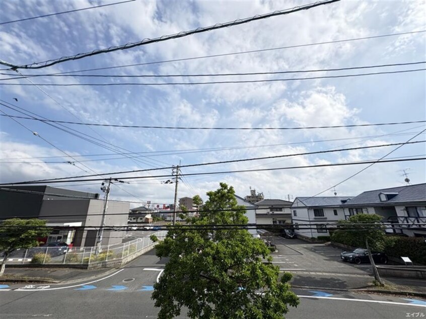 室内からの展望 リバーサイド荒津