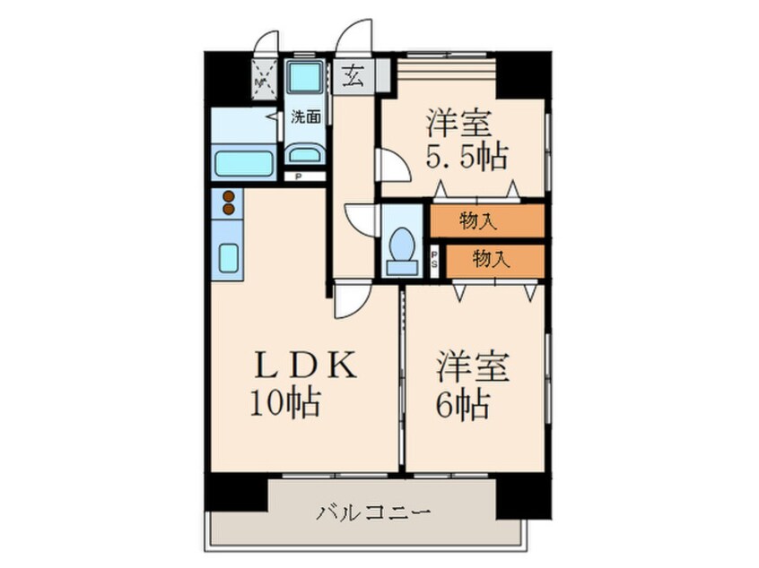 間取図 アヴァンセ片野グランデ