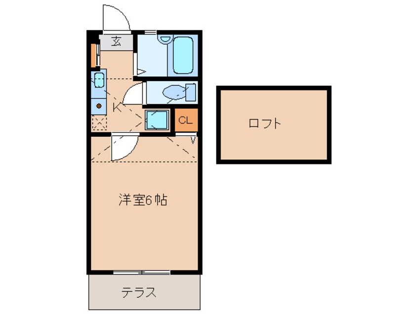 間取図 スペ－ステック荒江