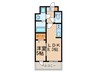 modern　palazzo　博多sur 1LDKの間取り