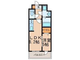 間取図 modern　palazzo　博多sur