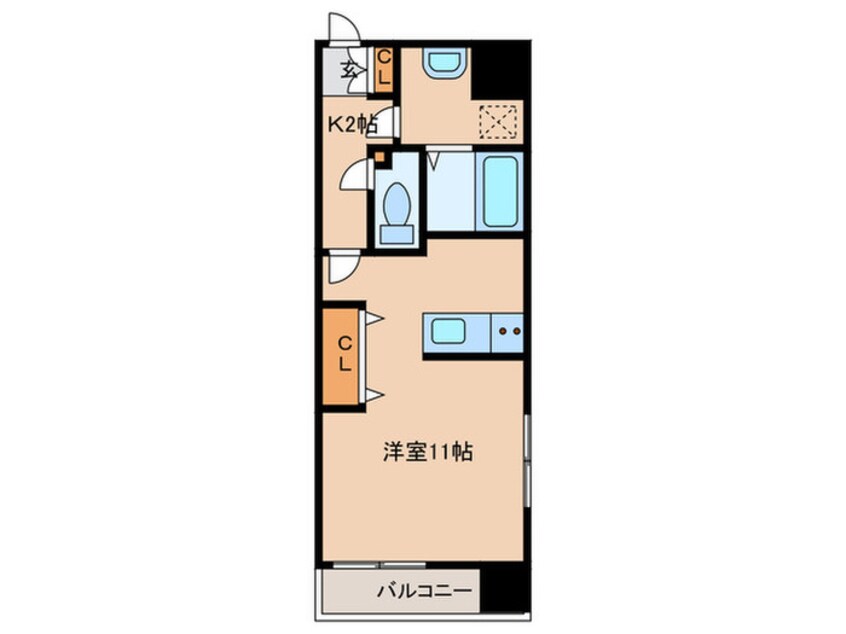 間取図 IRISSPIRA BRIGHT A s
