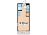 レトアＭ 1Rの間取り