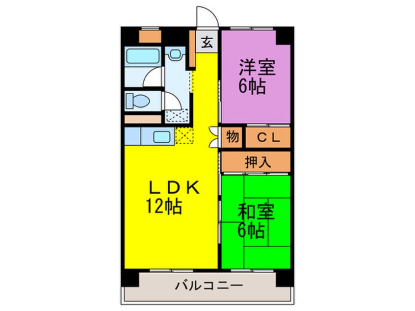 間取図 第15博多南　ＩＲ　ＢＬＤ