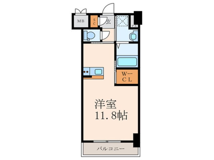 間取図 ウイングスNEXT西小倉