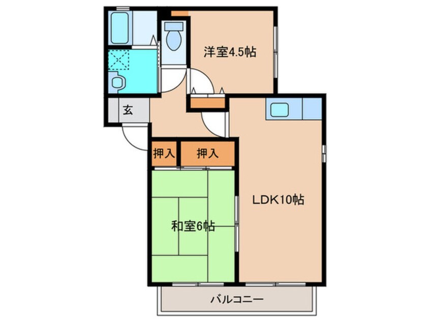 間取図 エクセレントＭ