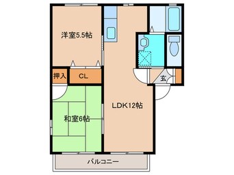 間取図 エクセレントＭ