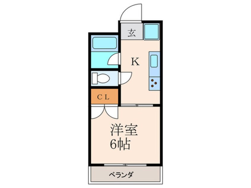間取図 OAK VILLA 小倉