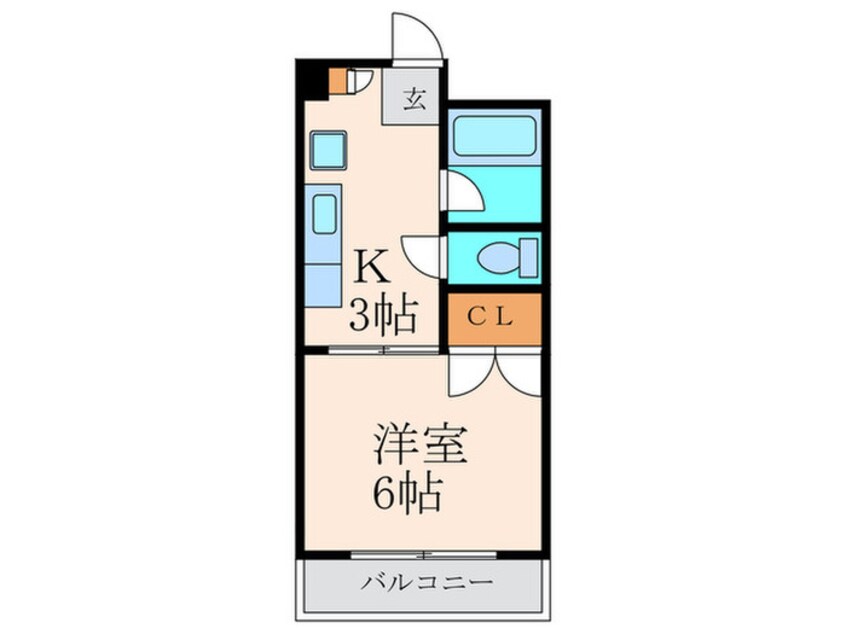 間取図 OAK VILLA 小倉