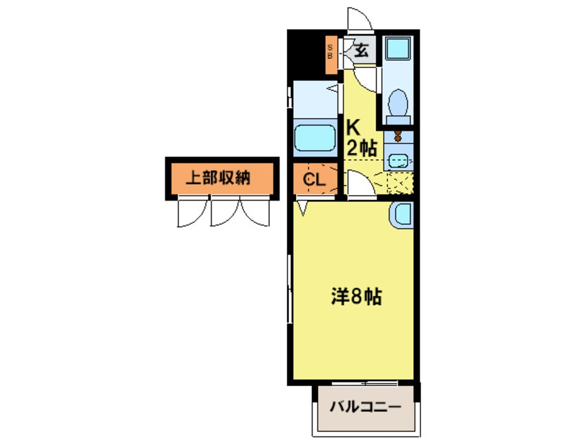 間取図 ｴｽﾃ-ﾄ･ﾓｱ･薬院駅前(707)