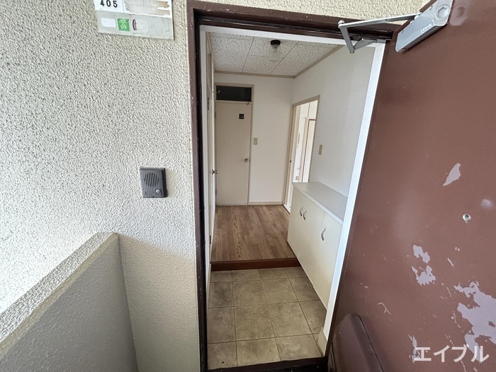 玄関 桧原ハイツ