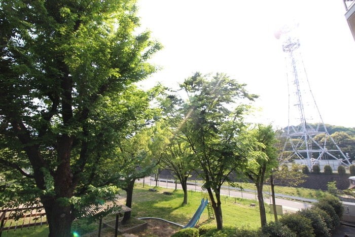 室内からの展望 桧原ハイツ