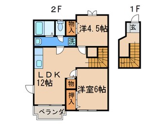 間取図 メゾン・ど・Ｍ　Ａ棟