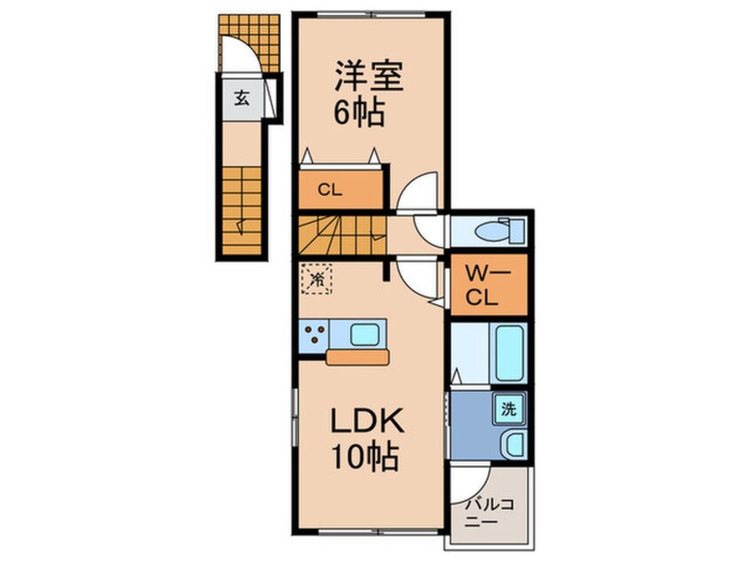 間取図 メゾンド・エル