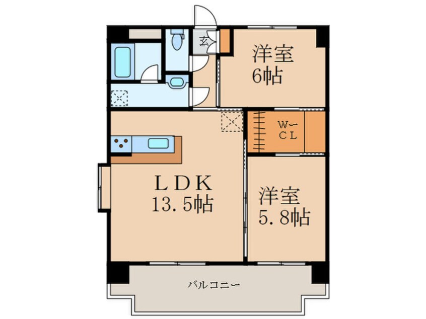 間取図 LA・VITAROSA