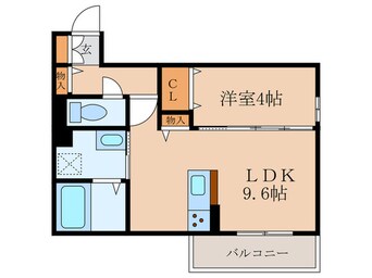 間取図 D-roomグランシャリオ