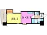 サンシャイン真鶴リバ－サイド 1DKの間取り