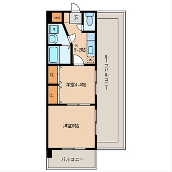 間取図 第１７川崎ビル