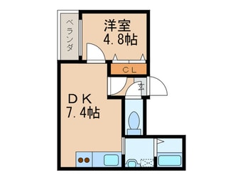 間取図 アリエスサン博多駅南
