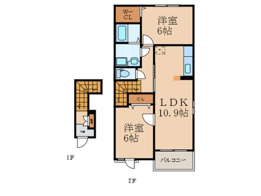 間取図 ビューティフル　スプリング