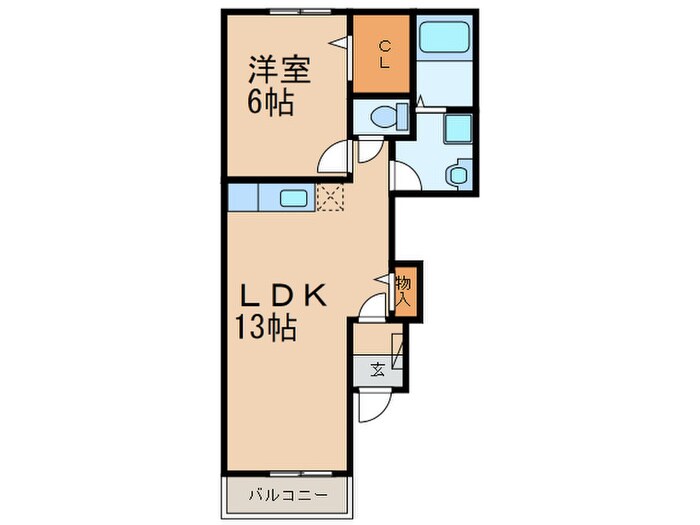 間取り図 アベニール3番館