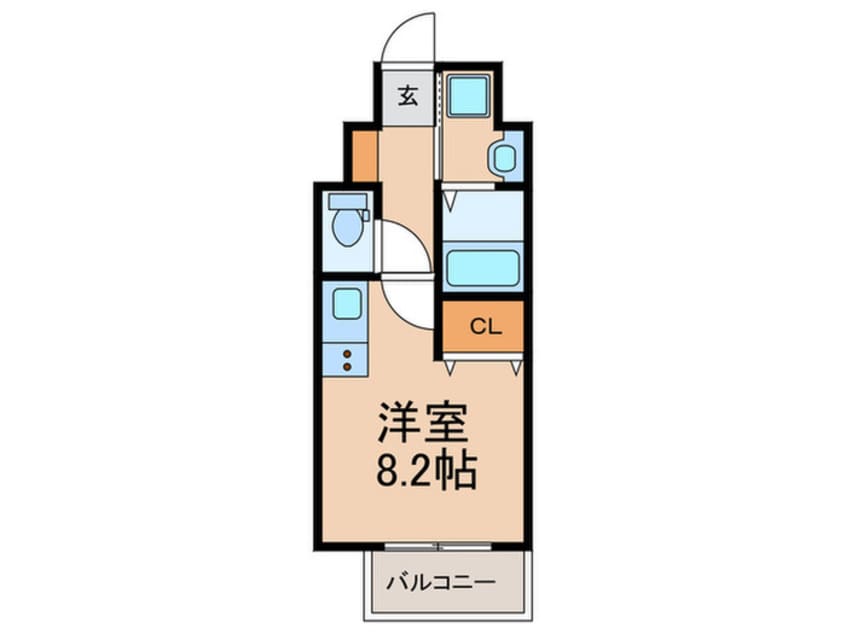 間取図 ＳＱＵＡＲＥ箱崎