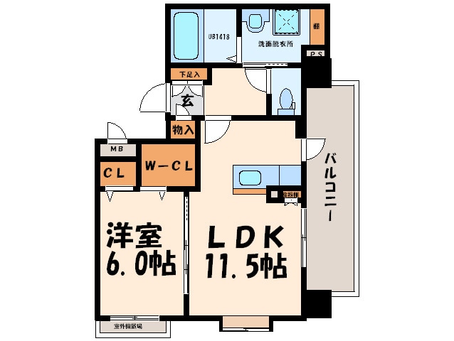 間取り図 CREST FINE VIEW
