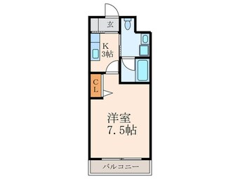 間取図 ギャラン吉野町