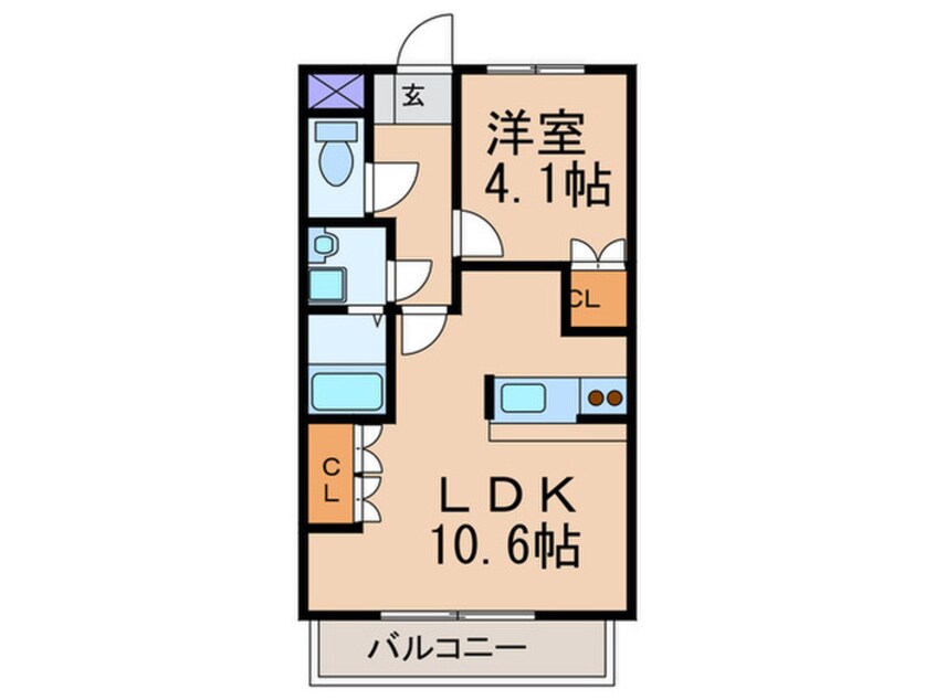 間取図 セントフィールド