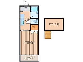 間取図 パロッセ綾