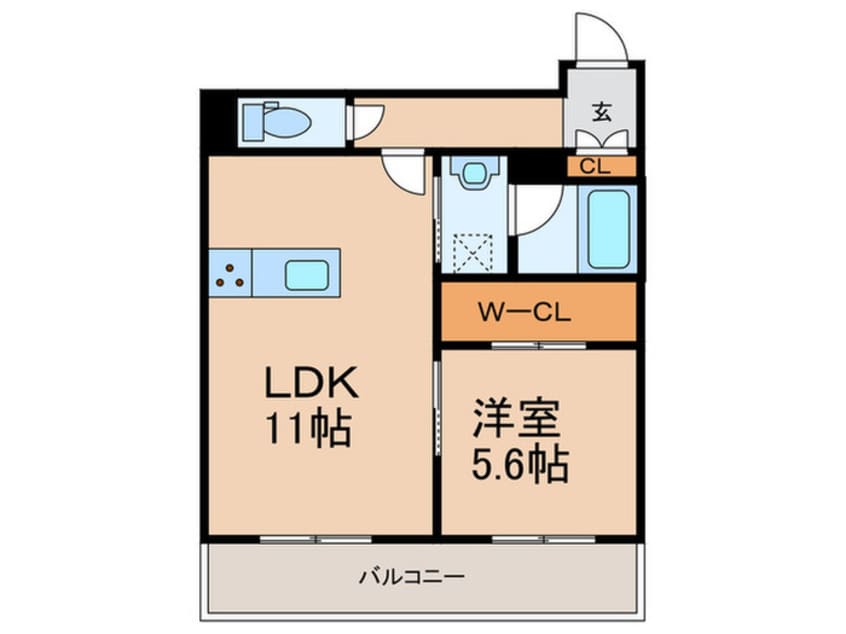 間取図 シャーメゾン久留米