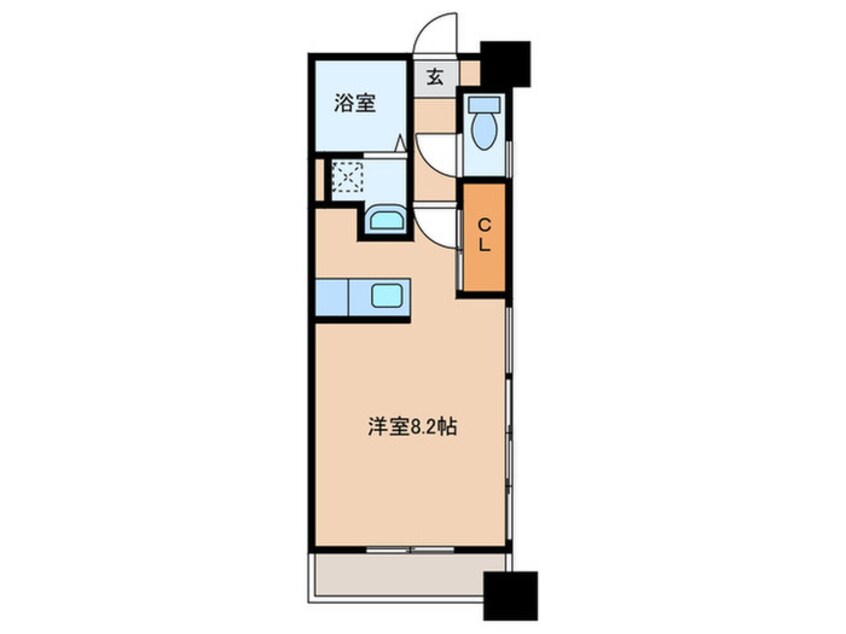 間取図 レインボー新栄