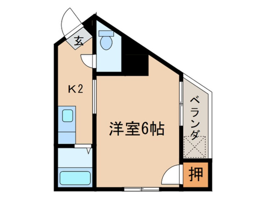 間取図 徳田ビル