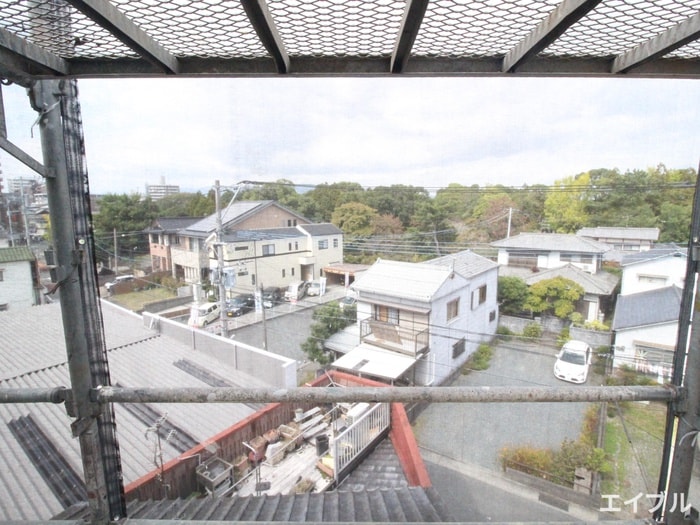 室内からの展望 徳田ビル