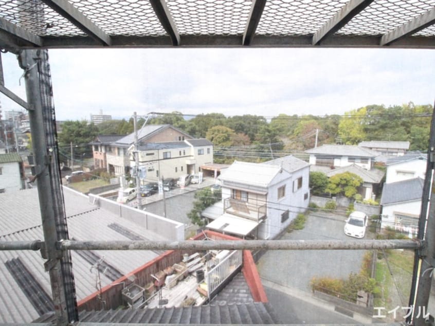 室内からの展望 徳田ビル