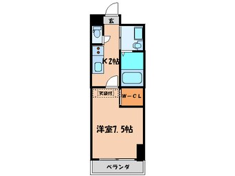 間取図 エンクレスト祇園(203)