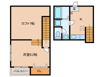 間取図 ペイサージュ別府南