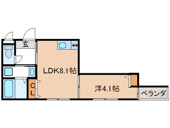 間取図 フェリ－チェ香椎