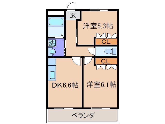 間取り図 グランドシャト－Ⅱ