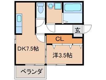 間取図 ディア・オーラ