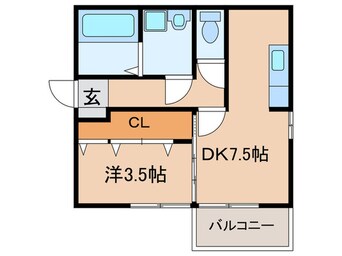 間取図 ディア・オーラ