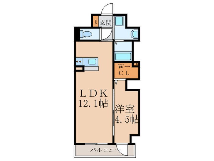 間取り図 Tiara本町